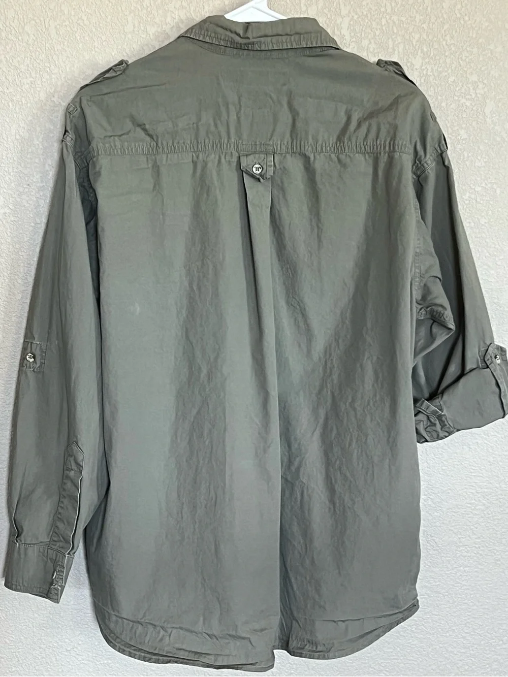 Military Field Shirt - Olive Green Men’s Button-Up